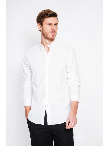 Secret du Lin Linnen blouse wit