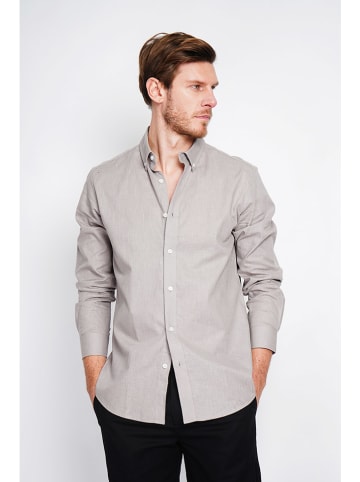 Secret du Lin Linnen blouse lichtbruin