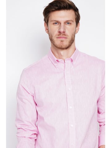 Secret du Lin Linnen blouse lichtroze