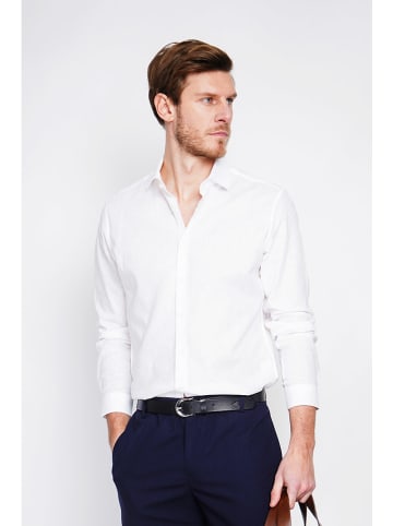 Secret du Lin Linnen blouse wit