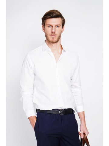 Secret du Lin Linnen blouse wit