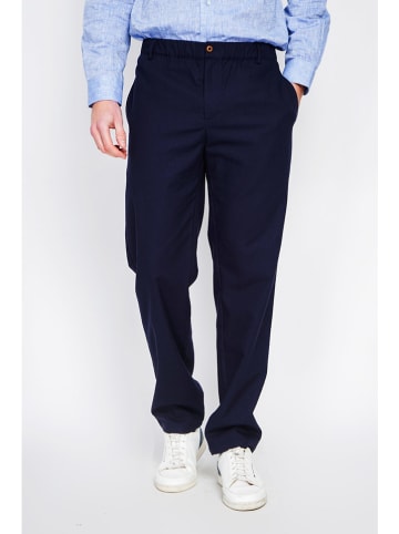 Secret du Lin Broek donkerblauw