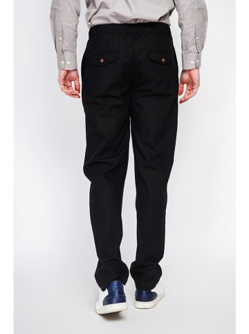Secret du Lin Hose in Schwarz