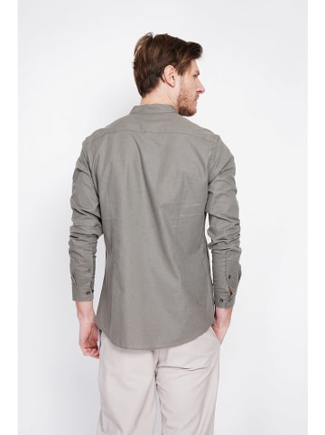 Secret du Lin Leinenhemd in Khaki