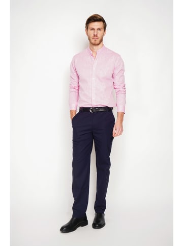 Secret du Lin Linnen blouse lichtroze