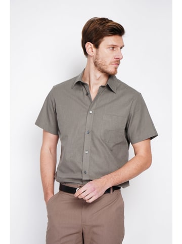 Secret du Lin Leinenhemd in Khaki