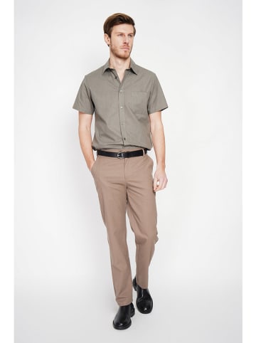 Secret du Lin Linnen blouse kaki
