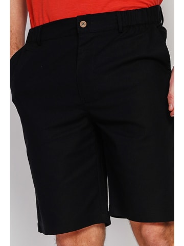 Secret du Lin Bermudas in Schwarz