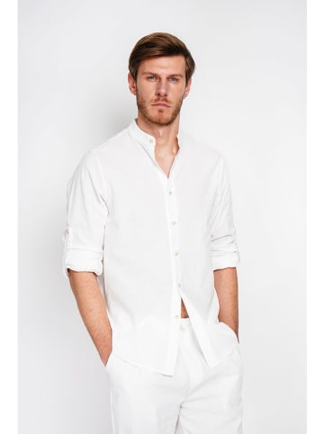 Secret du Lin Linnen blouse wit