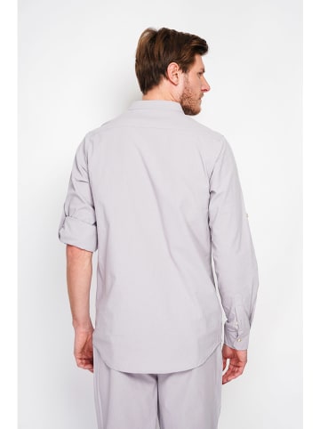 Secret du Lin Linnen blouse grijs