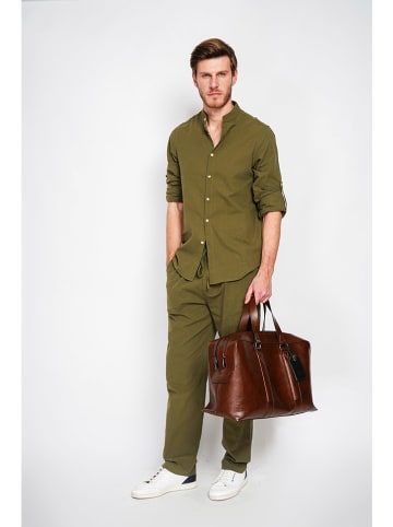 Secret du Lin Leinenhemd in Khaki