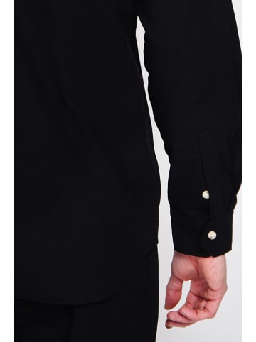 Secret du Lin Linnen blouse zwart