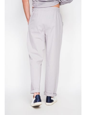 Secret du Lin Leinenhose in Grau