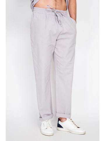 Secret du Lin Linnen broek grijs