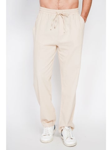 Secret du Lin Leinenhose in Creme