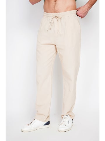 Secret du Lin Leinenhose in Creme