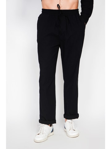 Secret du Lin Linnen broek zwart