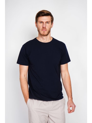 Secret du Lin Shirt in Dunkelblau