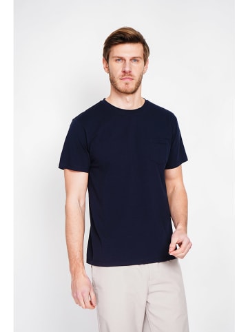 Secret du Lin Shirt donkerblauw
