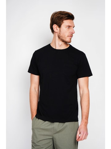 Secret du Lin Shirt in Schwarz