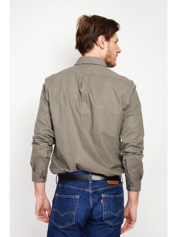 Secret du Lin Leinenhemd in Khaki