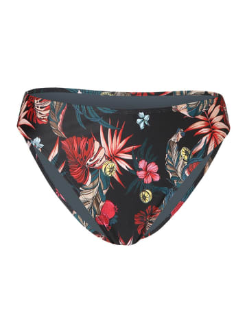 Brunotti Bikinihose "Flores" in Schwarz/ Bunt
