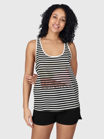 Brunotti Top "Kenzia" in Schwarz/ Weiß