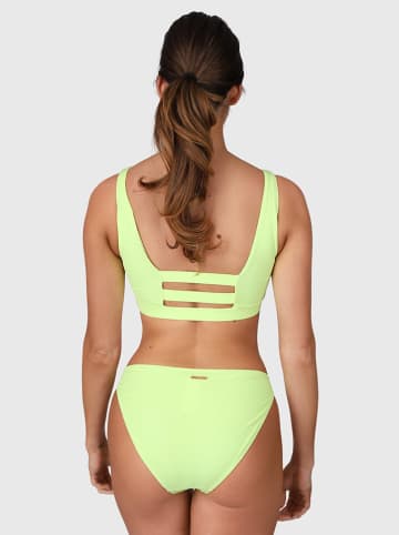 Brunotti Bikini "Lux-Rib" w kolorze żółtym