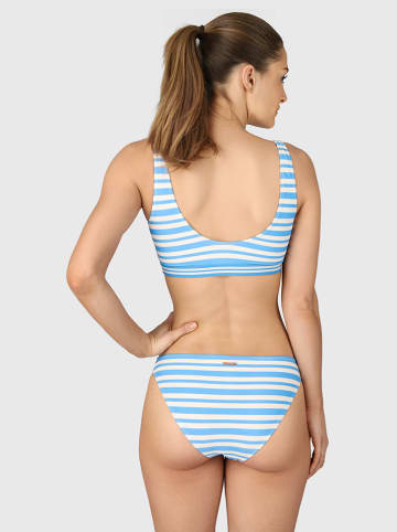 Brunotti Bikini "Isabella" in Blau/ Weiß