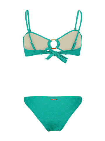 Brunotti Bikini "Saltie-Daisy" w kolorze turkusowym