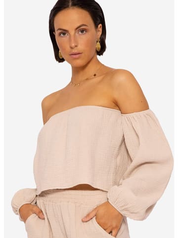 SASSYCLASSY Bluse in Beige
