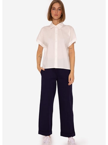 SASSYCLASSY Marlenehose in Dunkelblau