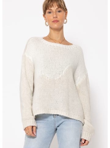SASSYCLASSY Pullover in Weiß