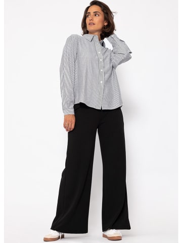 SASSYCLASSY Marlenehose in Schwarz