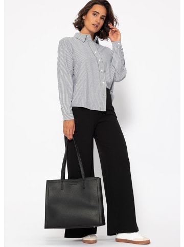 SASSYCLASSY Marlenehose in Schwarz