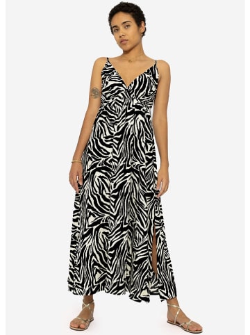 SASSYCLASSY Kleid in Schwarz/ Weiß