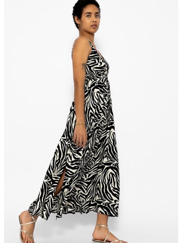 SASSYCLASSY Kleid in Schwarz/ Weiß