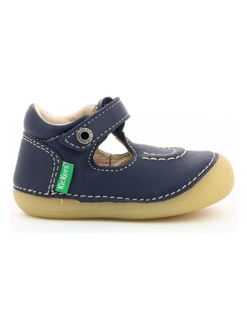Kickers Leder-Lauflernschuhe "Salome" in Dunkelblau
