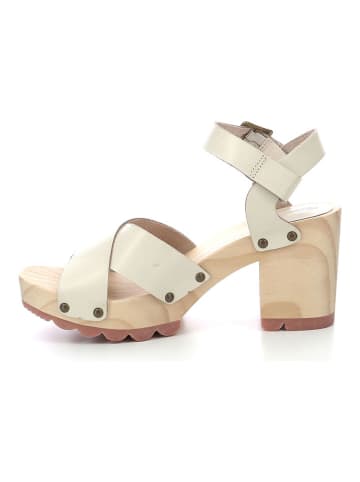 Kickers Leder-Sandaletten "Kick Wise" in Creme