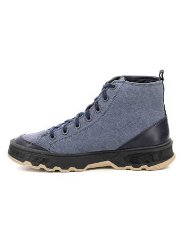 Kickers Sneakersy "Kick Way" w kolorze niebiesko-granatowym