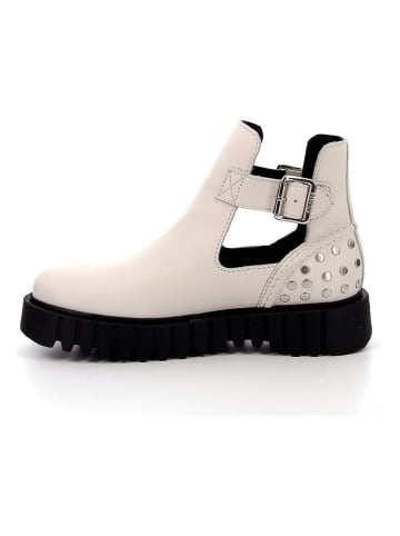 Kickers Leren boots "Kick Fantasy" crème