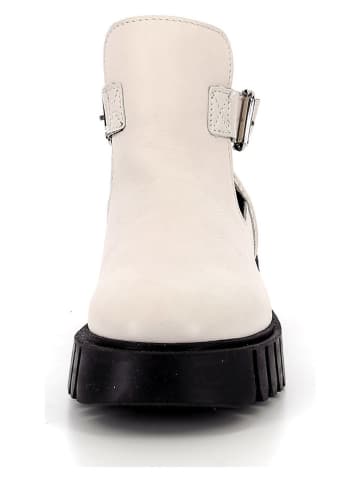Kickers Leren boots "Kick Fantasy" crème