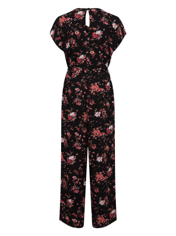 b.young Jumpsuit zwart/roze