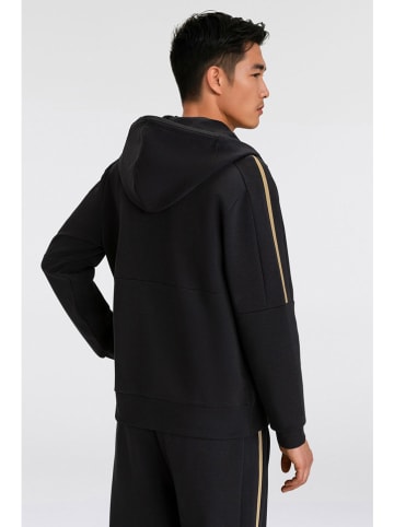 BOSS GREEN Sweatjacke in Schwarz