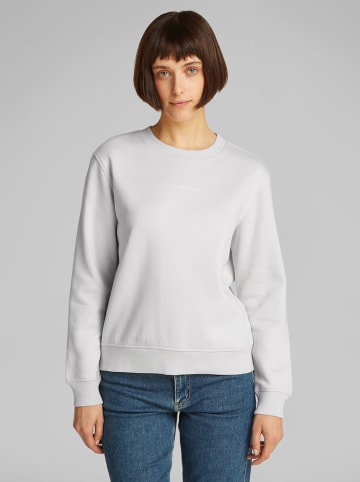 CALVIN KLEIN JEANS Sweatshirt in Hellgrau