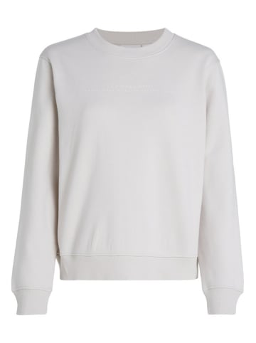 CALVIN KLEIN JEANS Sweatshirt in Hellgrau