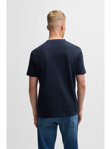 BOSS Orange Shirt in Dunkelblau