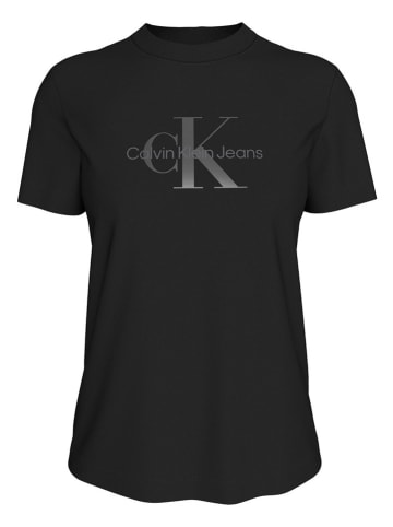 CALVIN KLEIN JEANS Koszulka w kolorze czarnym