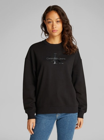 CALVIN KLEIN JEANS Bluza w kolorze czarnym