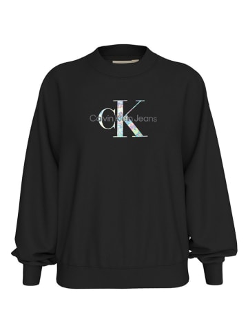 CALVIN KLEIN JEANS Sweatshirt zwart
